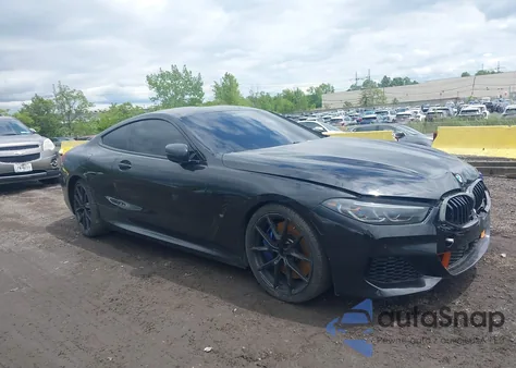 2019 BMW M850I xDrive z USA, uszkodzony, nr VIN WBABC4C50KBJ35840